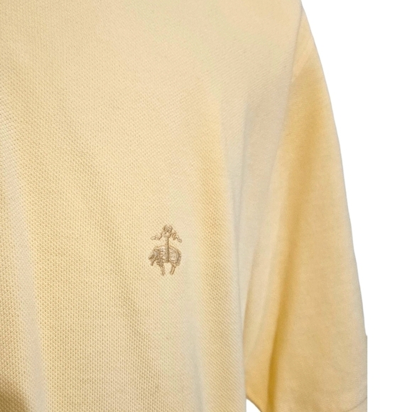 Brooks Brothers Yellow Classic Embroidered Logo Polo - Picture 2 of 6